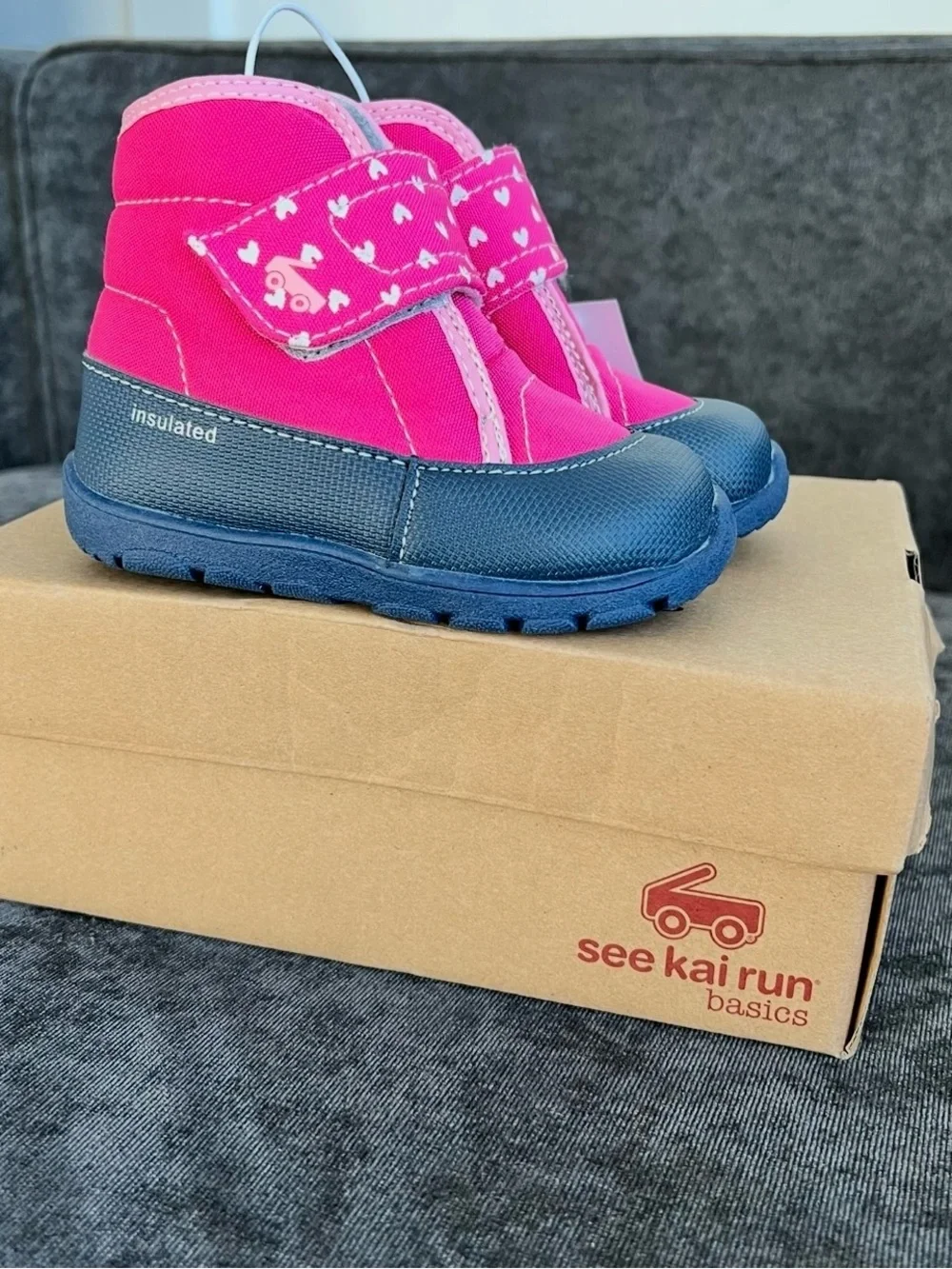NIB See Kai Run Toddler Insulated Winter Boots Size 6